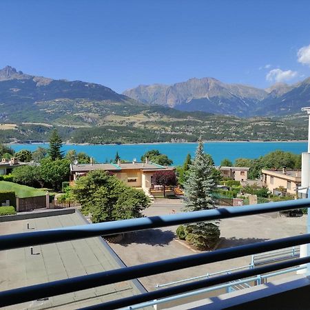 Studio Vue Sur Lac Et Montagne Savines Eksteriør billede