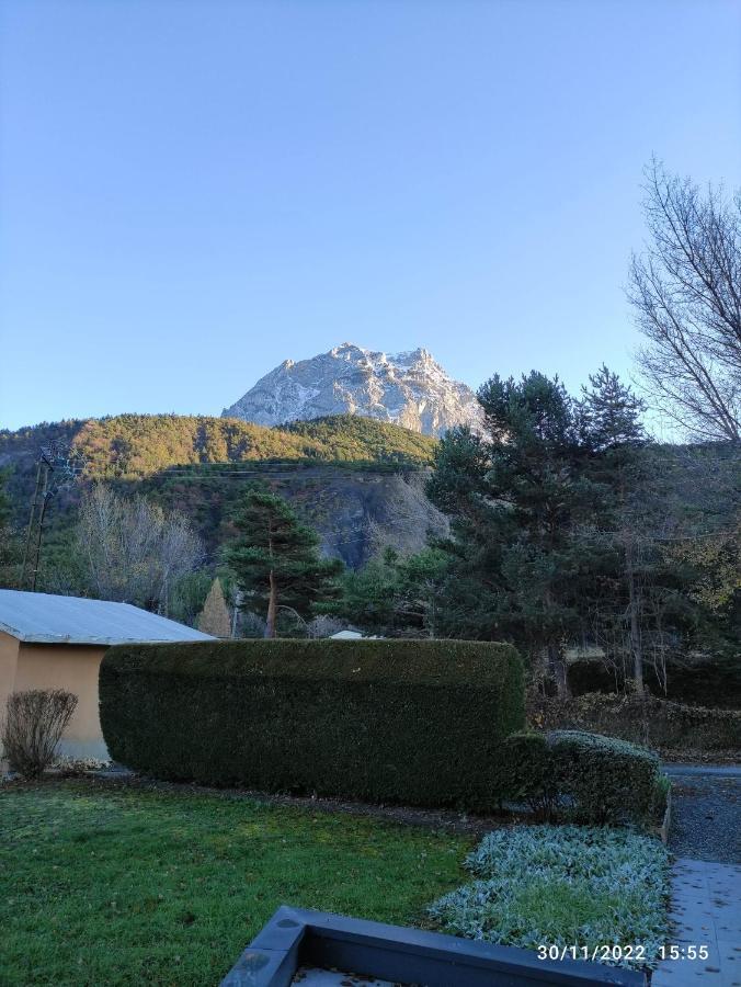 Studio Vue Sur Lac Et Montagne Savines Eksteriør billede